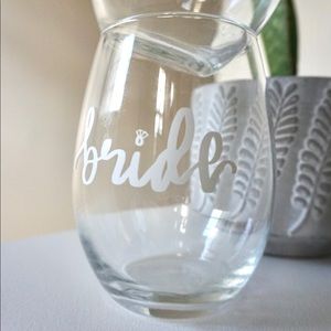 Bride Wine Glass